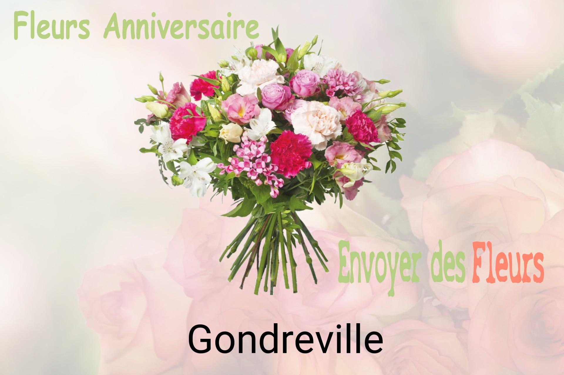 Bouquet de fleurs d’anniversaire livré à Gondreville